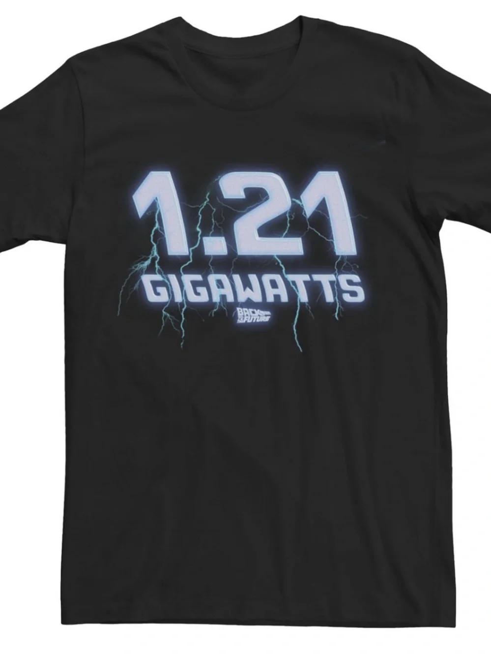 Back to the Future 1.21 Gigawatts Lightening Tee